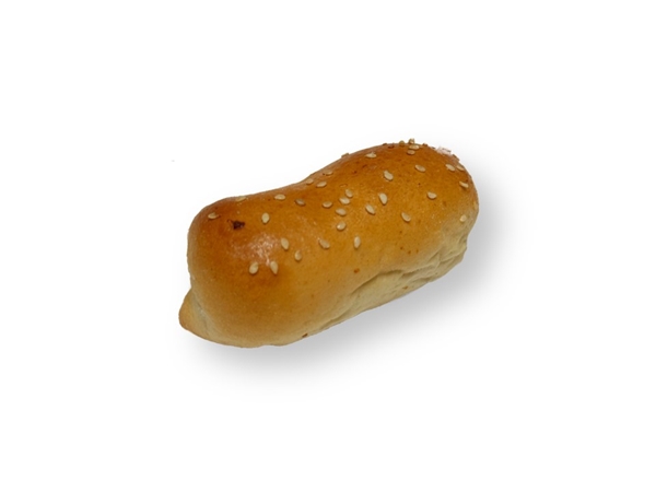 Mini vegetarisch worstenbroodje