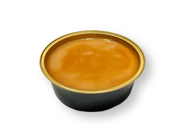 Panna cotta met salted caramel