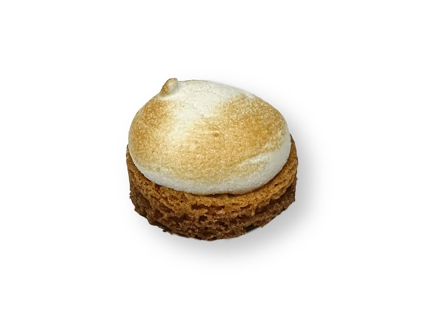 Mini citroen meringue gebakje