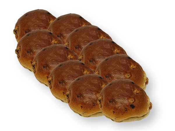 Voordeelzak: 10 mini krentenbolletjes